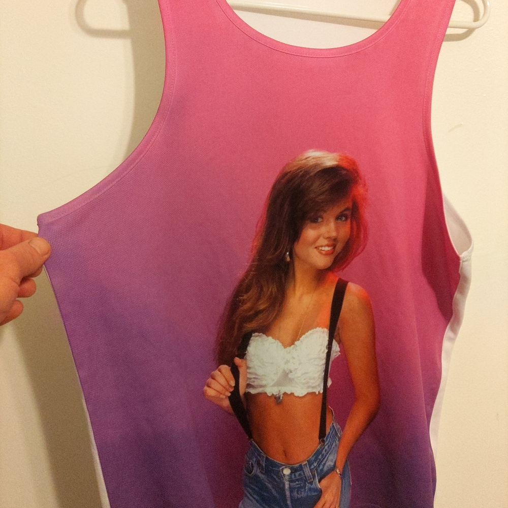 Kelly From Saved By The Bell Tank Top